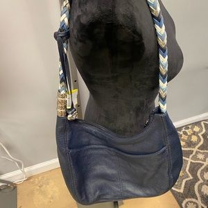 303 / Brighton Navy Pocketbook Size 10”x14” #F281601